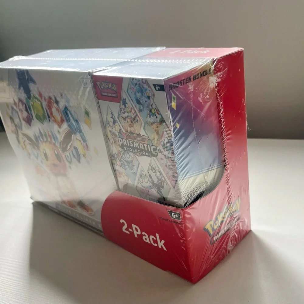 Pokémon Scarlet & Violet Prismatic Evolutions Elite Trainer Box Costco Bundle - Picture 4 of 5